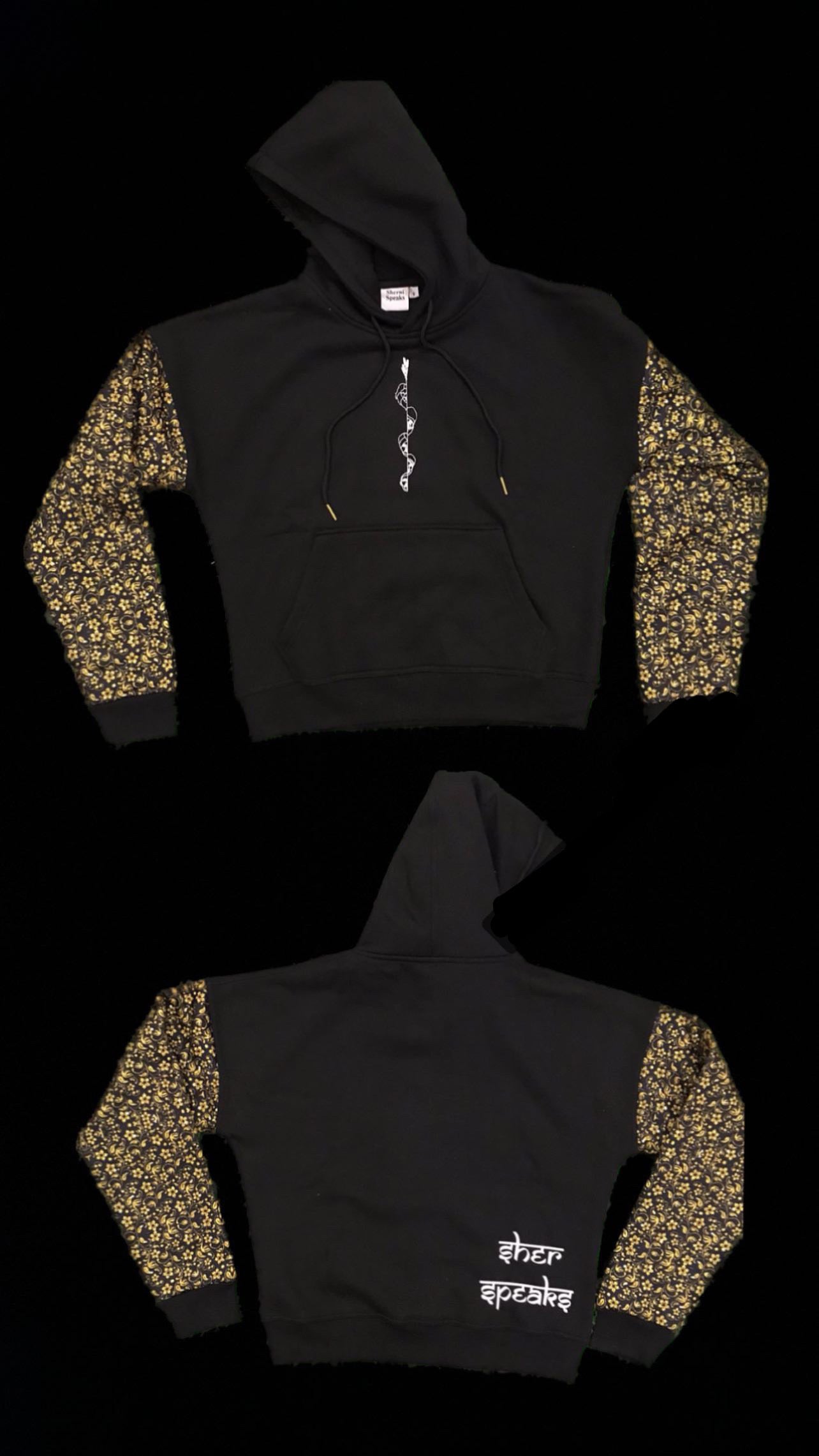Sher Speaks Black Hoodie (Mens)
