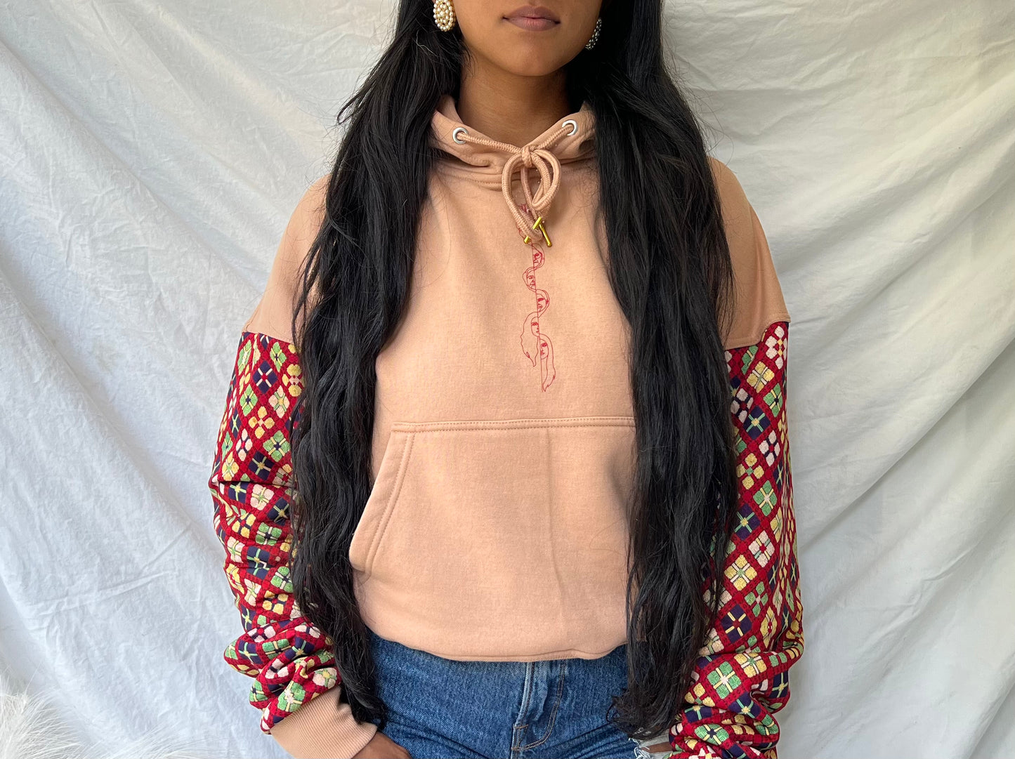 Sherni Speaks Beige Hoodie (Womens)