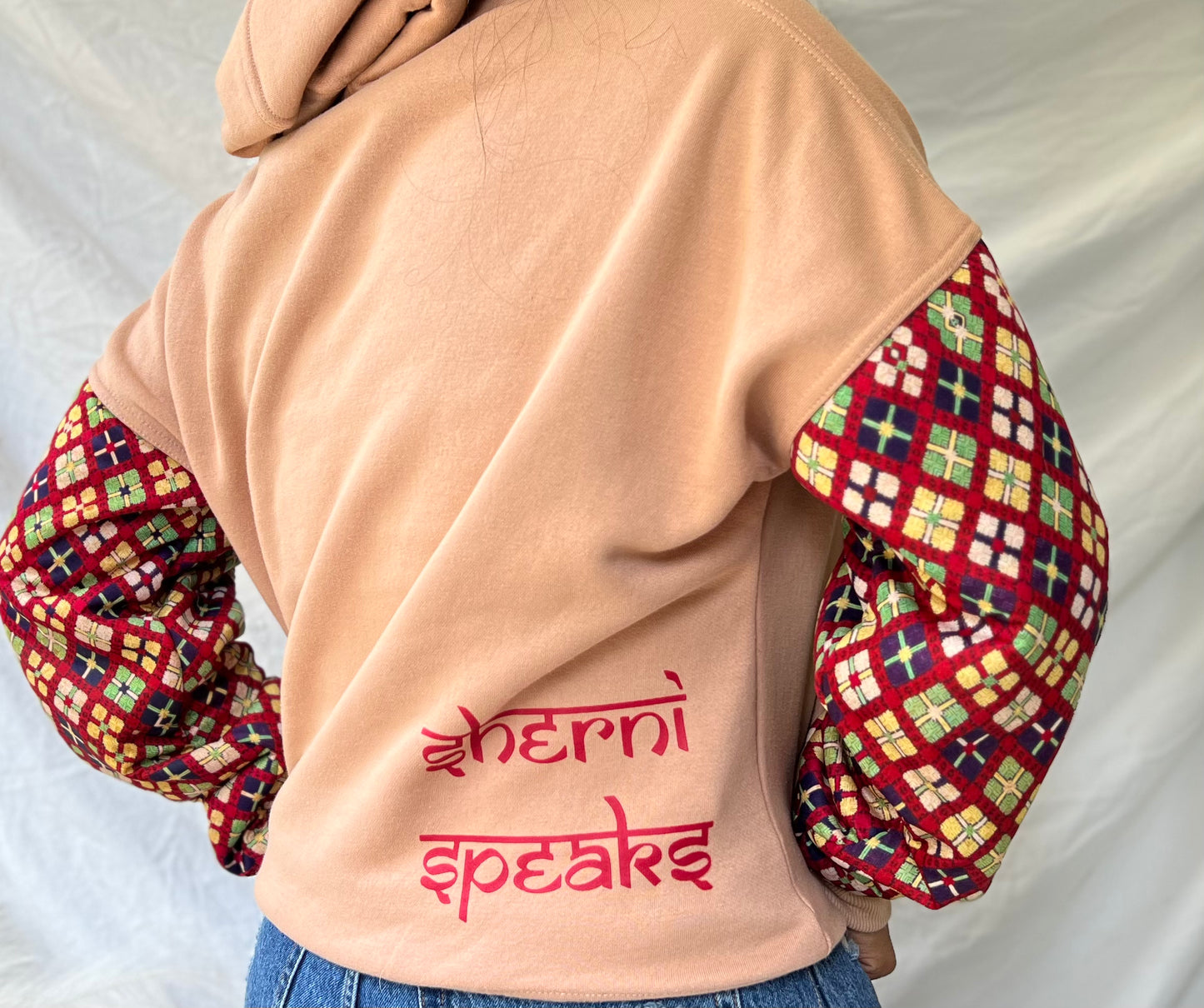 Sherni Speaks Beige Hoodie (Womens)